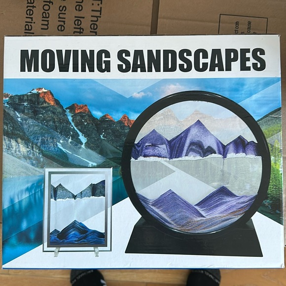 Art | Moving Sandscapes Sand Art Decor | Poshmark